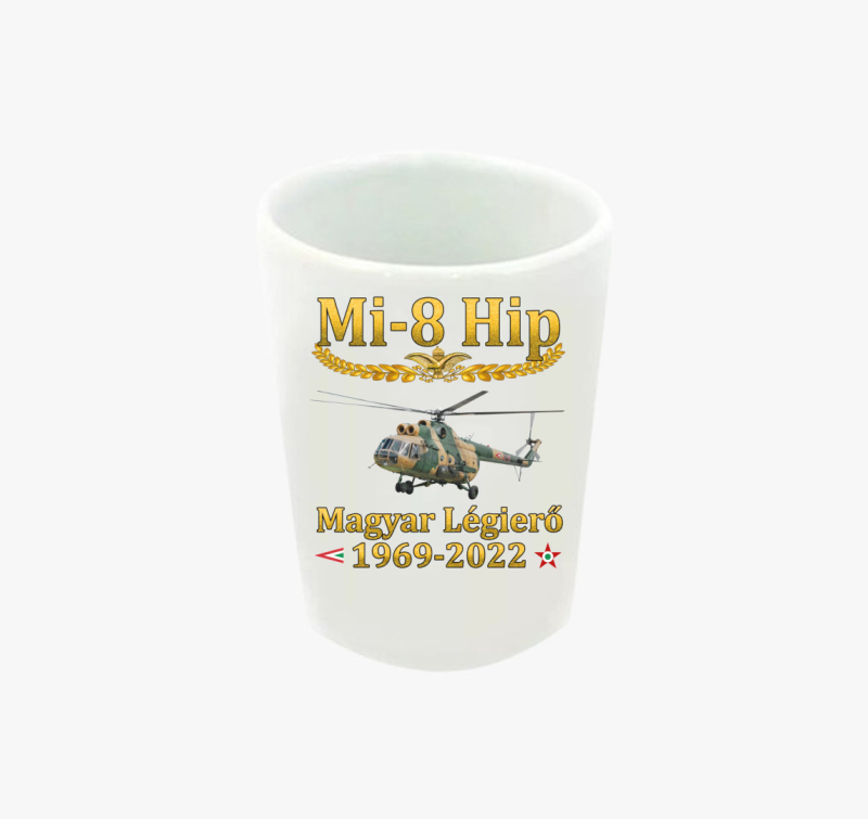 Mi-8 emlék feles pohár