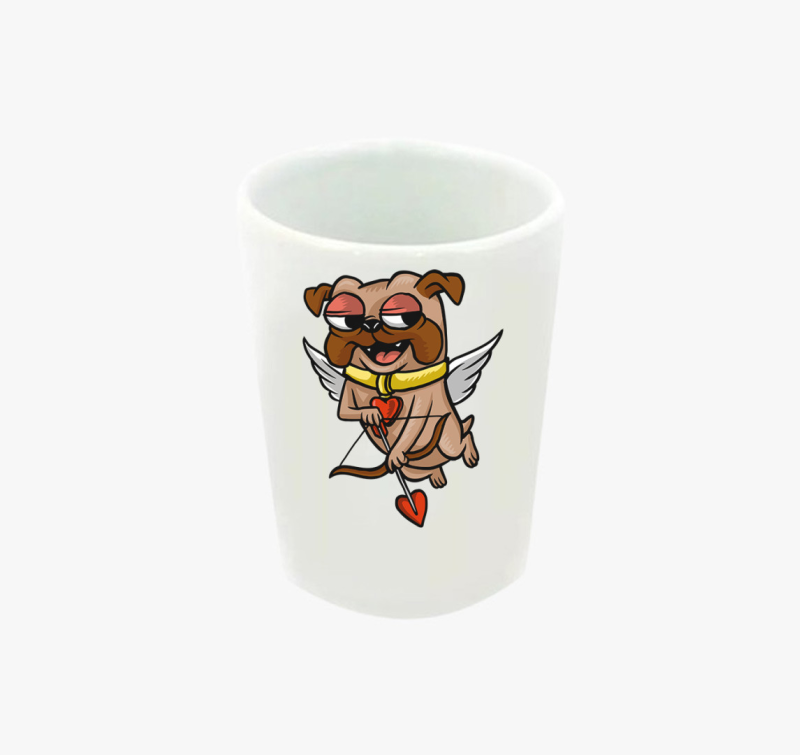 Cupidó kutya feles pohár