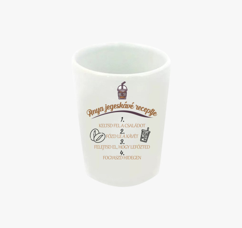Anya Jegeskávé Receptje feles pohár