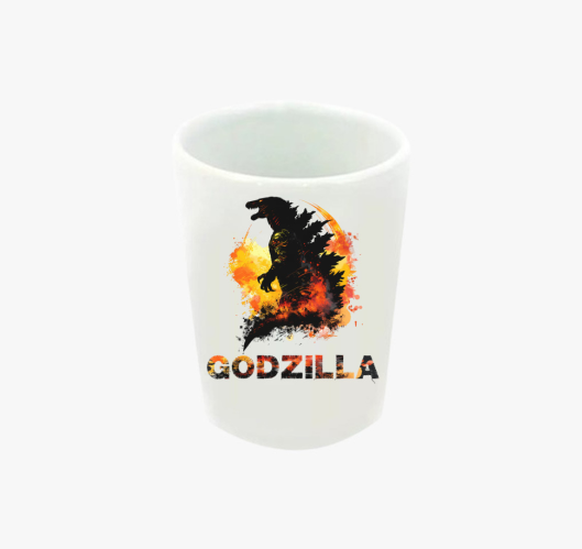 Godzilla festve feles pohár