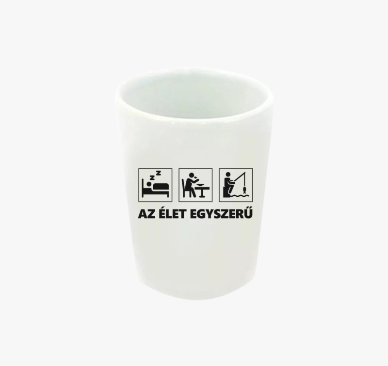 Az élet egyszerű feles pohár