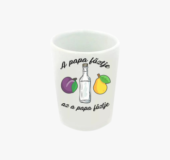 A papa főztje feles 