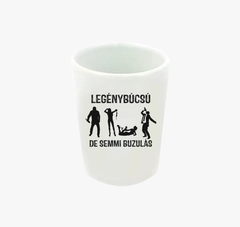 Legénybúcsú, de semmi b*zulás feles pohár