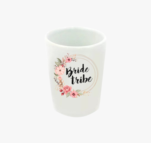 Bride tribe virágos feles pohá...