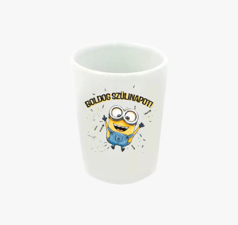 Minion Szülinap feles pohár