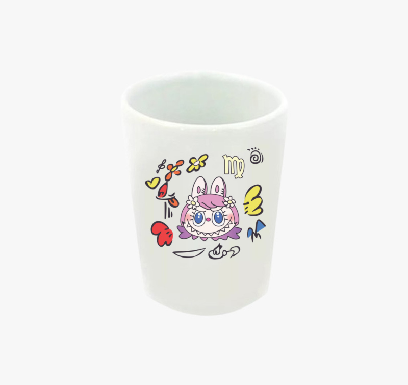 Szűz horoszkóp labubu feles pohár 