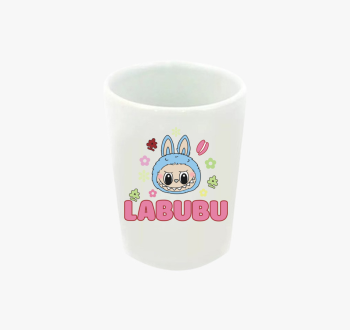 Kék fejű labubu fele