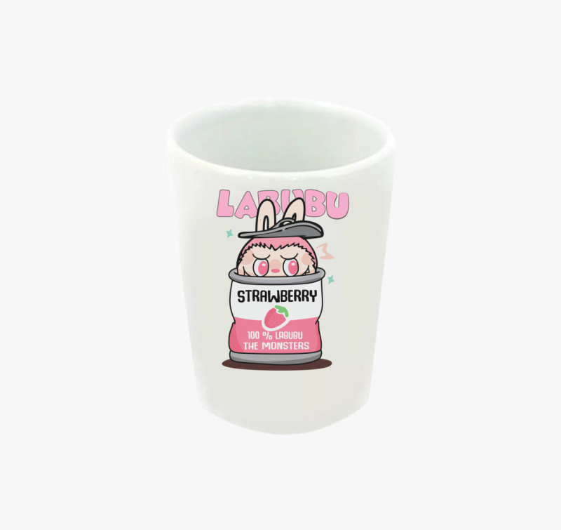 Strawberry labubu feles pohár
