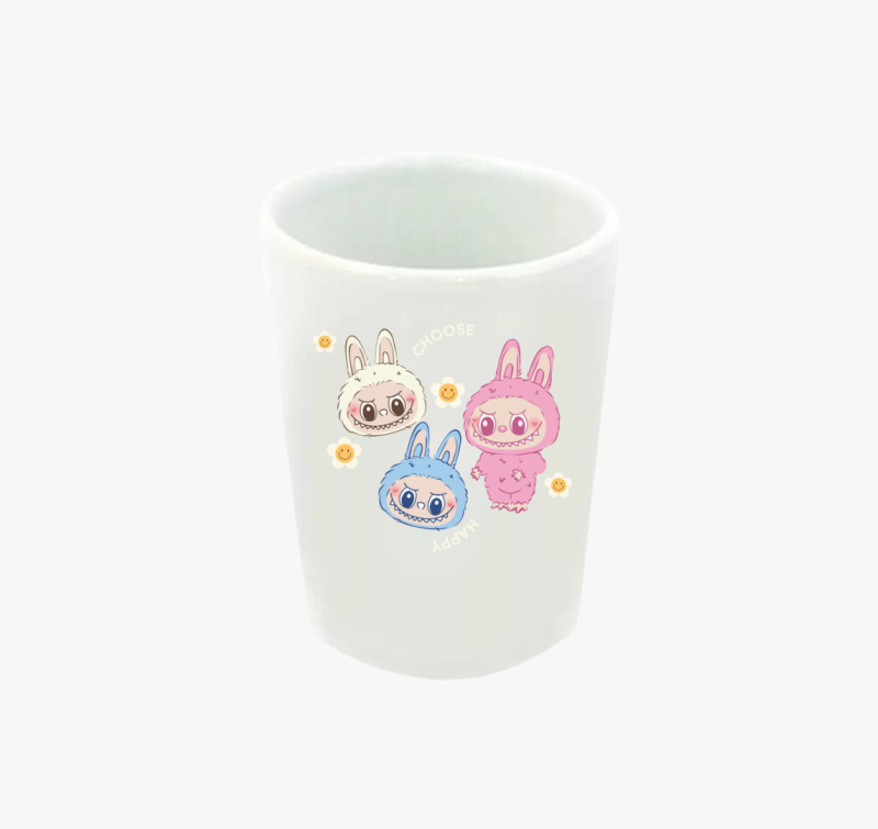 Positive Vibe labubu feles pohár