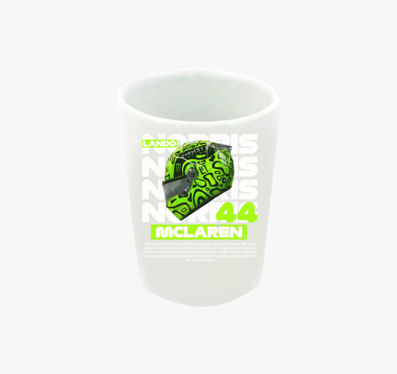 Lando Norris Sisak feles pohár