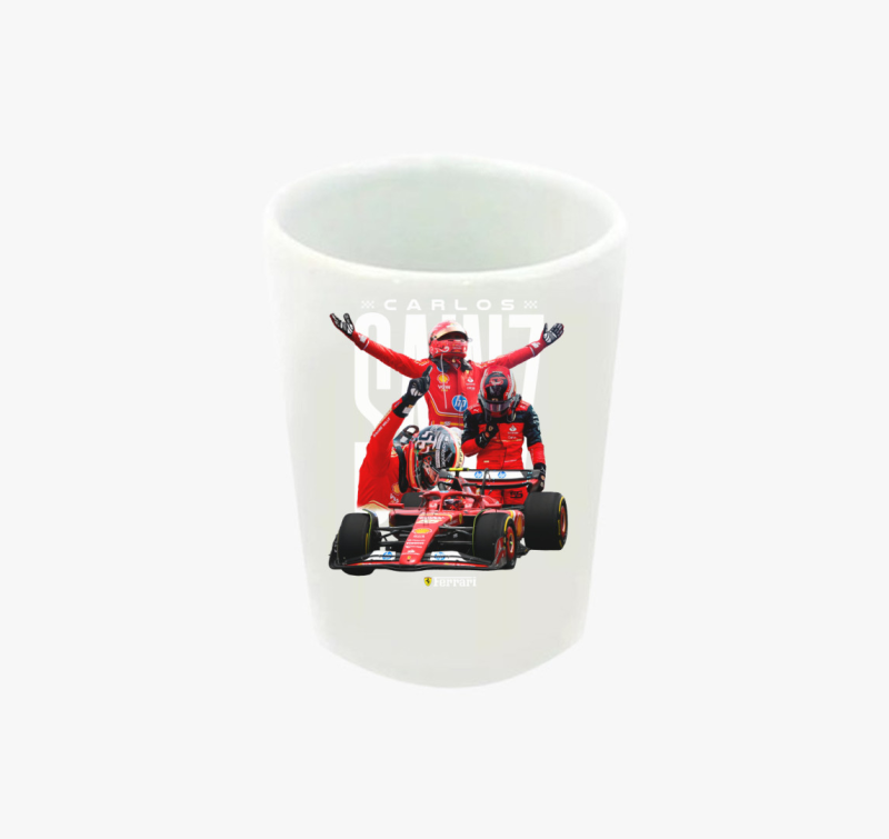 Carlos Sainz Ferrari feles pohár