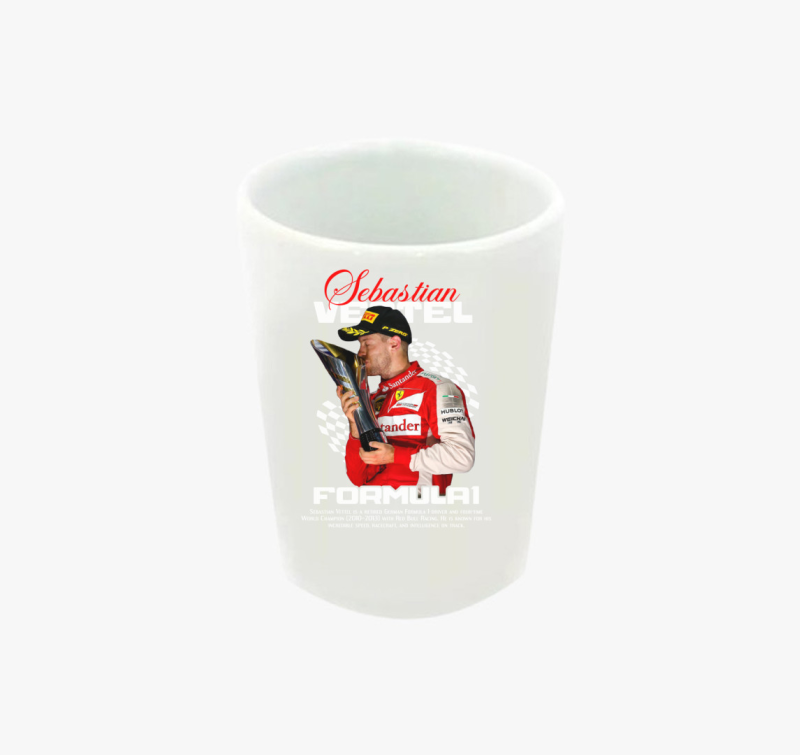 Sebastian Vettel Kupa feles pohár