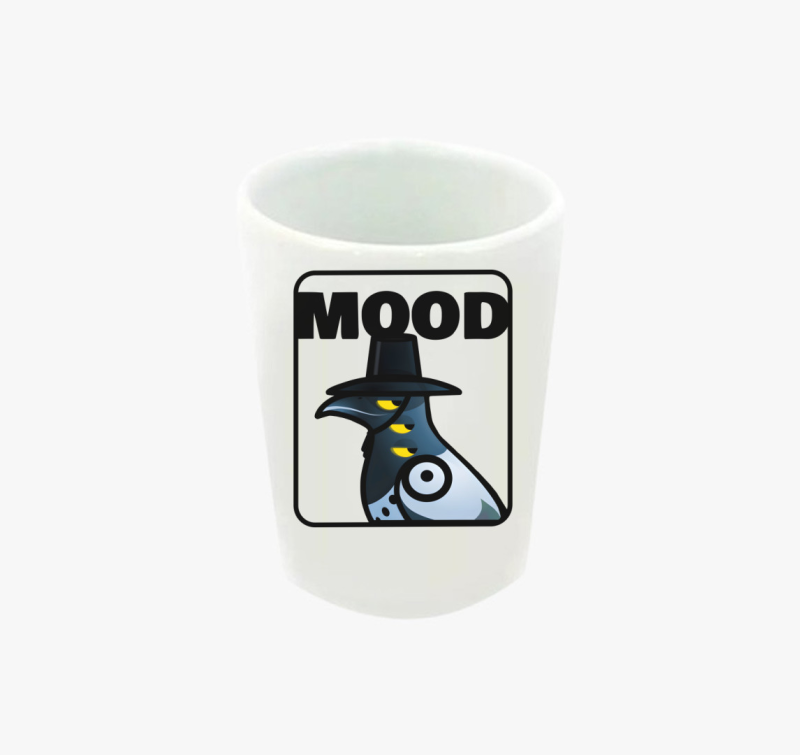 Huntrix szarka mood feles pohár