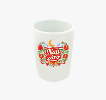 Napzáró feles pohár