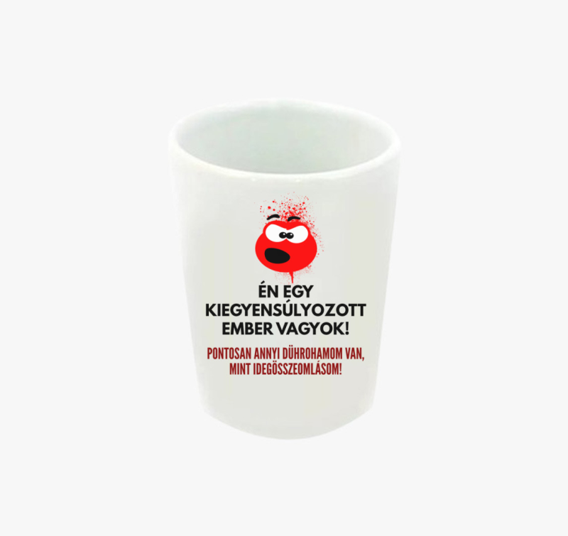 Kiegyensúlyozott feles pohár