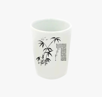 Bambusz feles pohár