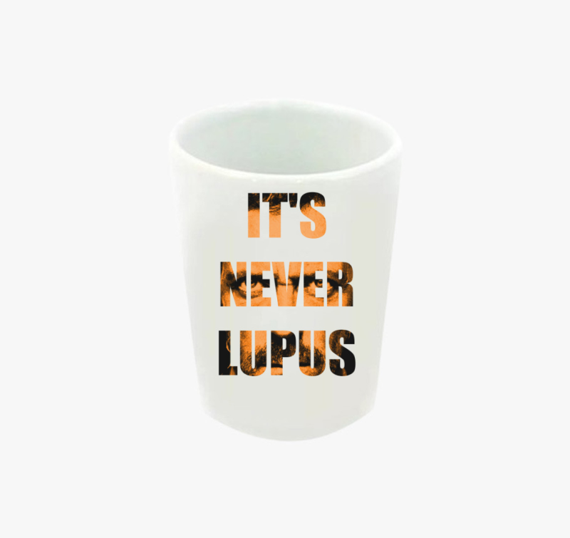 Soha Nem Lupusz feles pohár