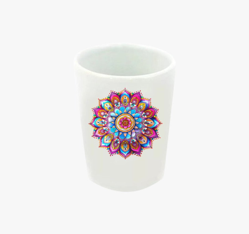 Mandala jel feles pohár