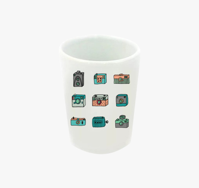 LOMO színes feles pohár