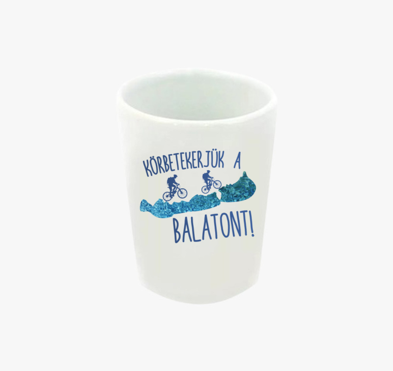 Körbetekerjük a Balatont feles pohár
