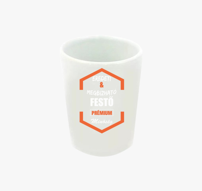 Eredeti és megbízható festő prémium minőség feles pohár