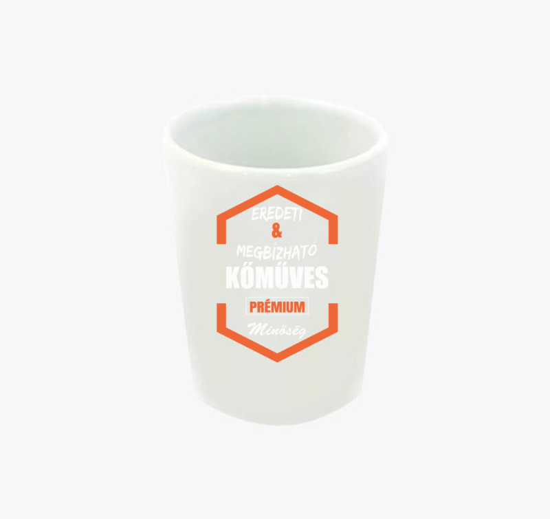 Eredeti és megbízható kőműves prémium minőség feles pohár