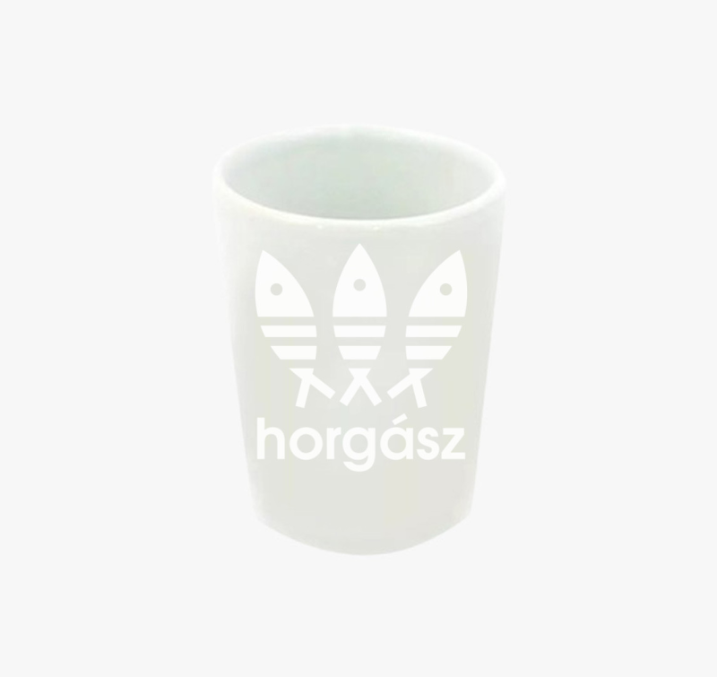 Horgász márka feles pohár
