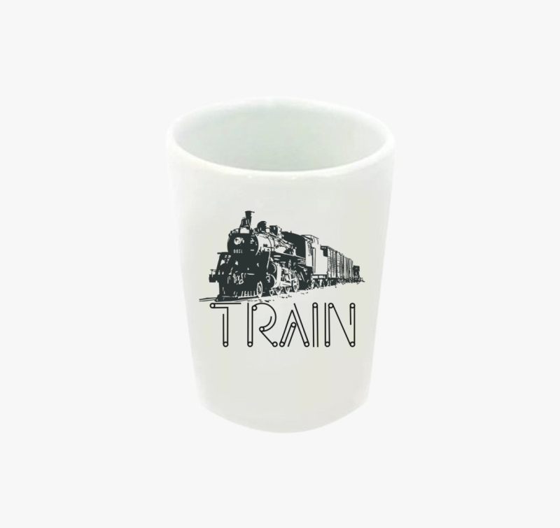 Train feles pohár