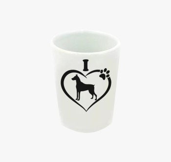 Dobermann feles pohá