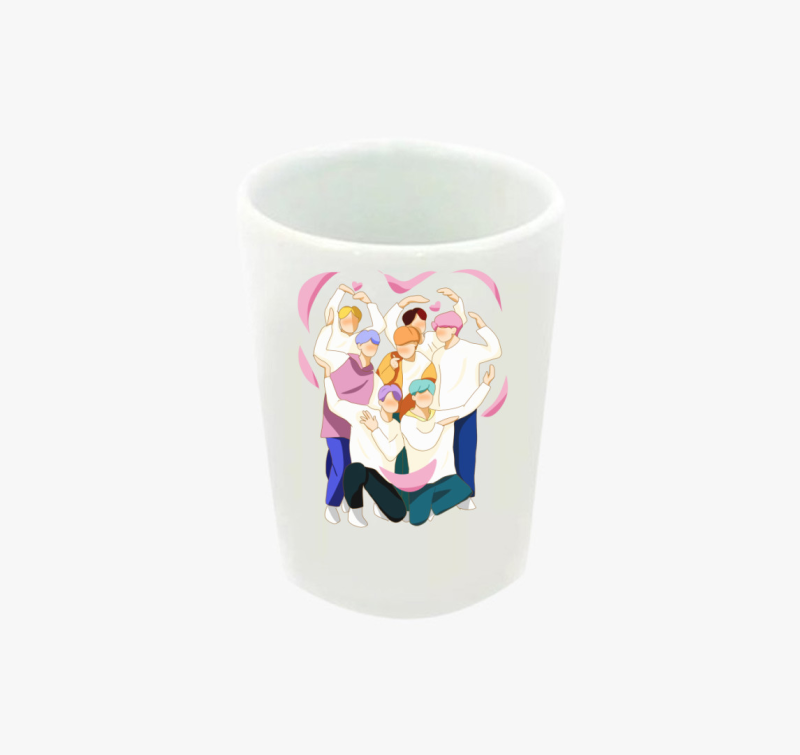 BTS szerelem feles pohár