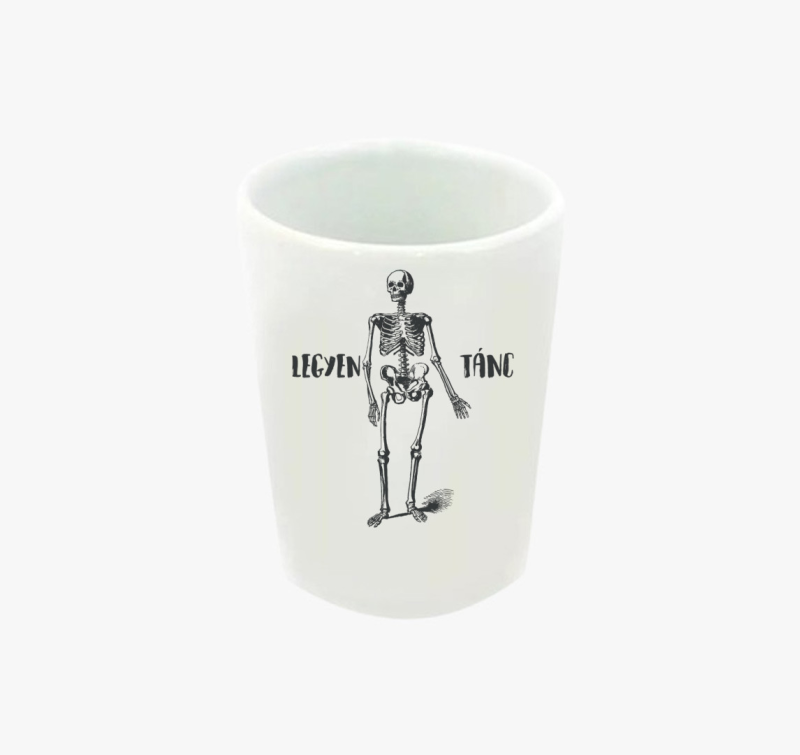 Legyen Tánc csontváz feles pohár