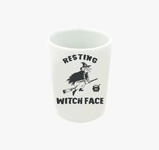 Resting Witch Face feles pohár...