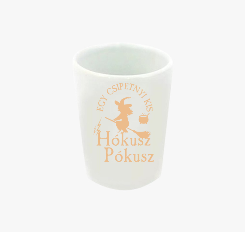 Csipetnyi hókusz pókusz stílusban feles pohár