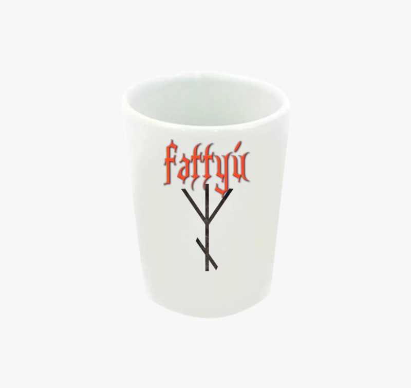 Fattyú - Ősök logó feles pohár