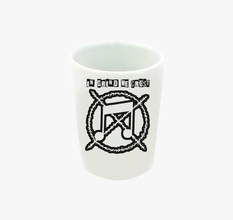 In grind we crust feles pohár