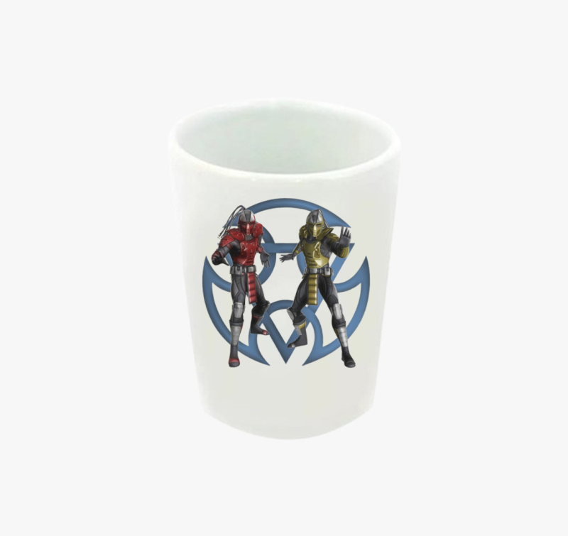 Sektor Cyrax Mortal Kombat feles pohár