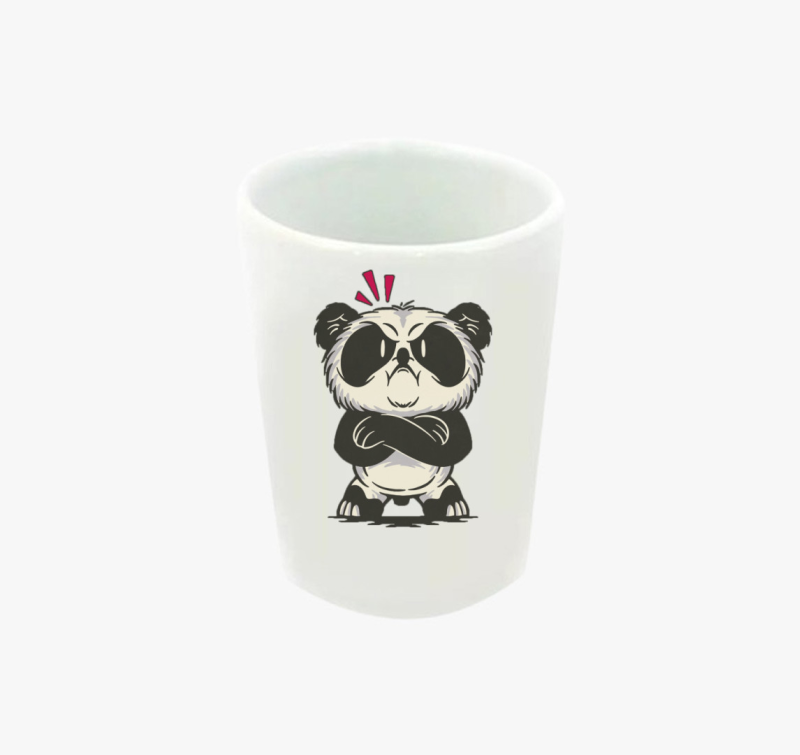 Morcos panda feles pohár