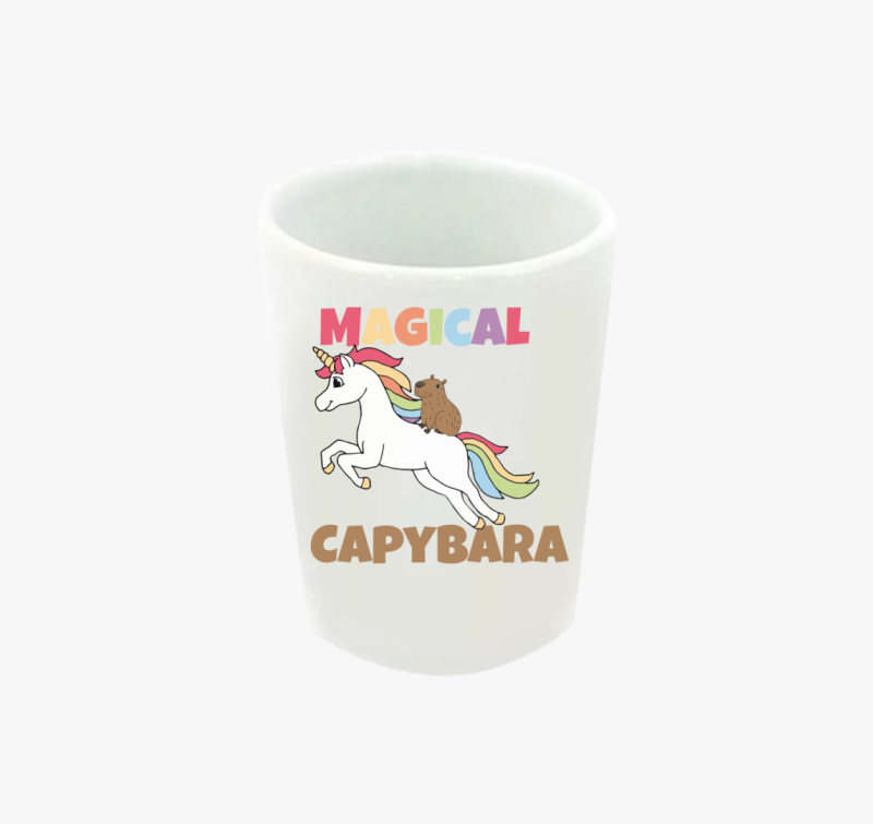 Mágikus kapibara feles pohár