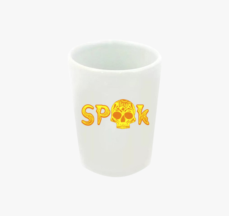 Spook-tober feles pohár