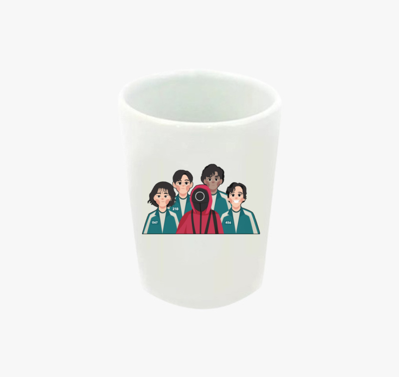 Squid Game Játékosok feles pohár