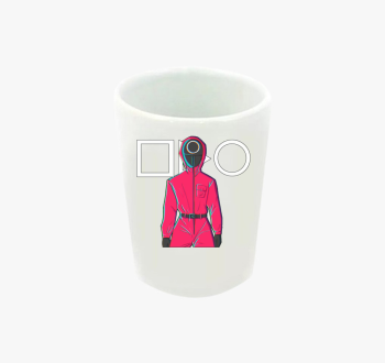 Squid Game őr art fe...