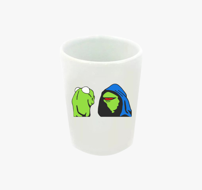 Gonosz Breki meme feles pohár