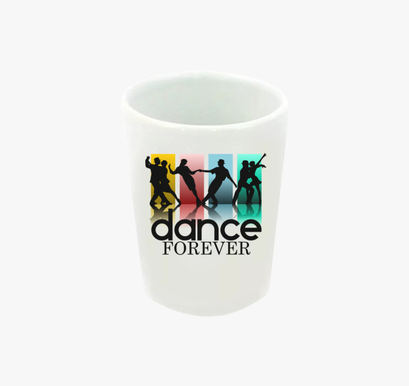 Táncos salon feles pohár