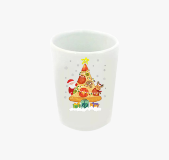 Pizza karácsonyfa fe...