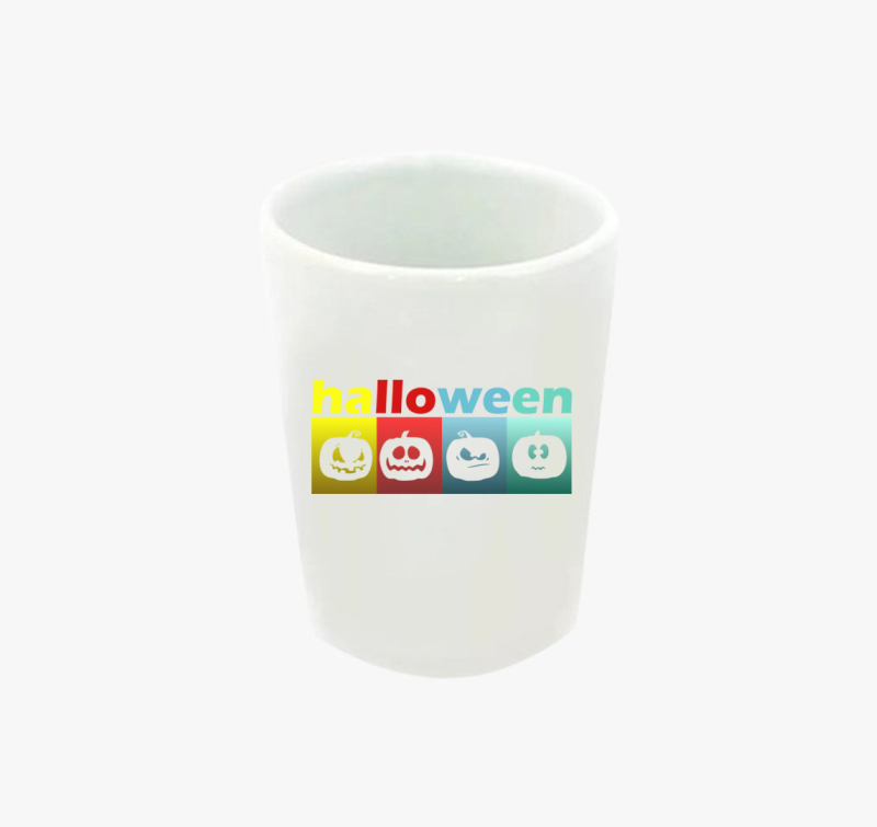 Halloween tök feles pohár