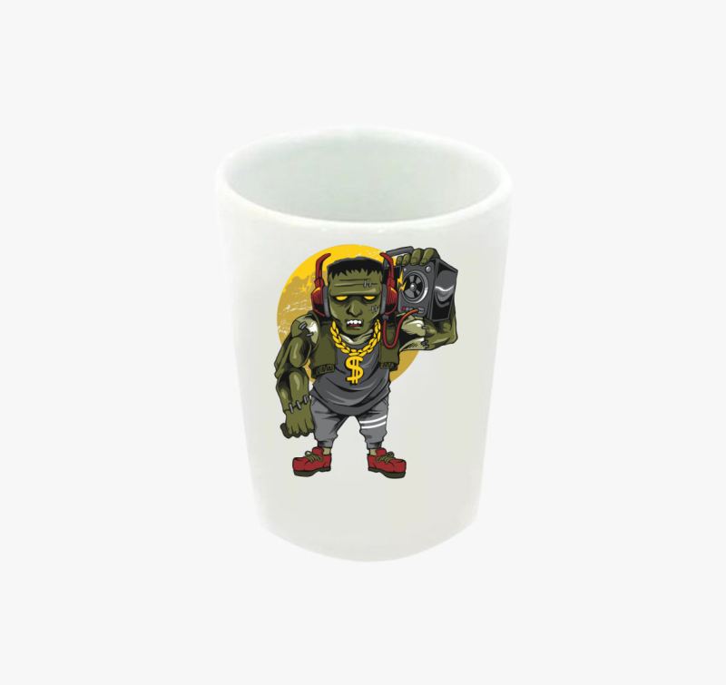 Hip-hop zombi feles pohár