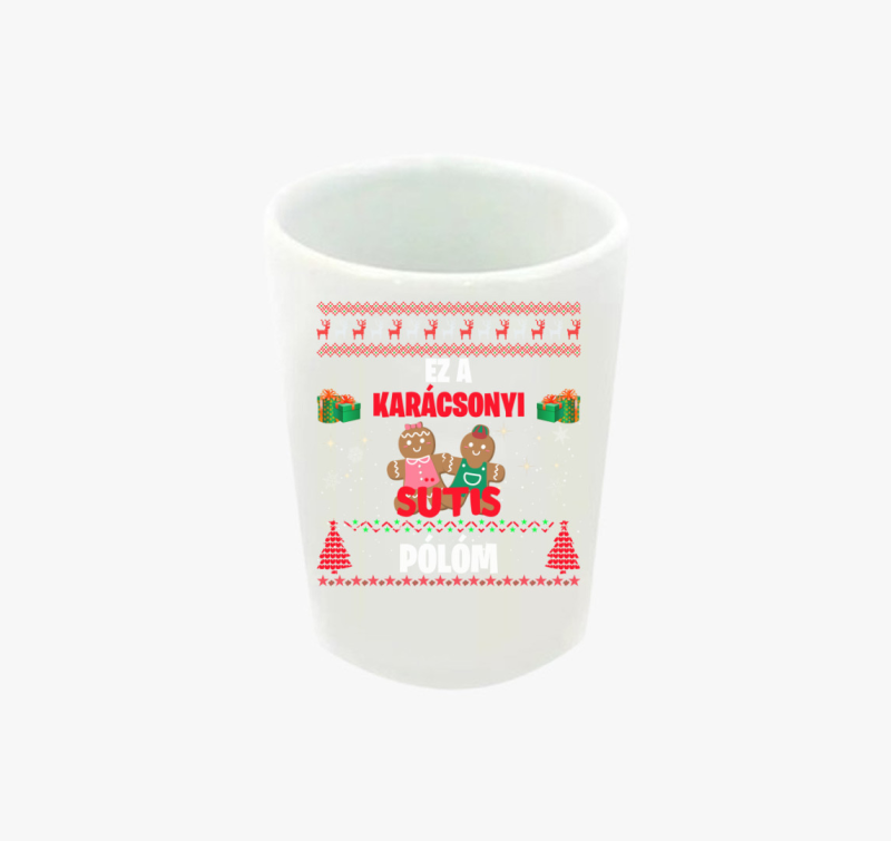 Ez a karácsonyi sütis feles pohárm feles pohár