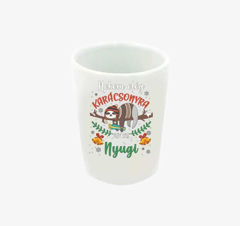 Karácsonyi nyugi feles pohár