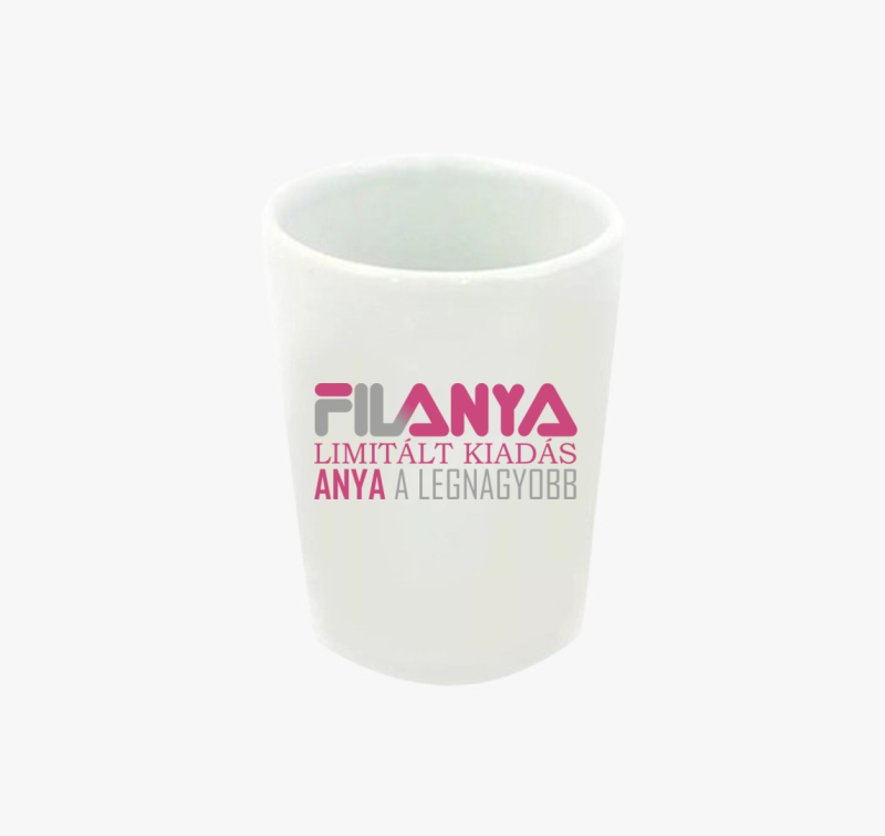 Anya fila feliratos feles pohár