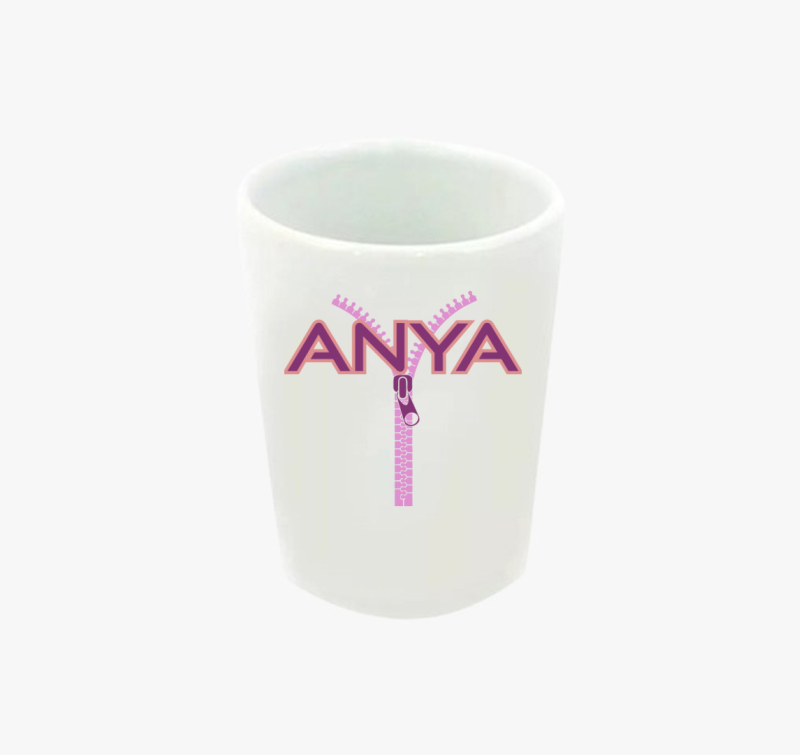 Anya zipzáros feles pohár